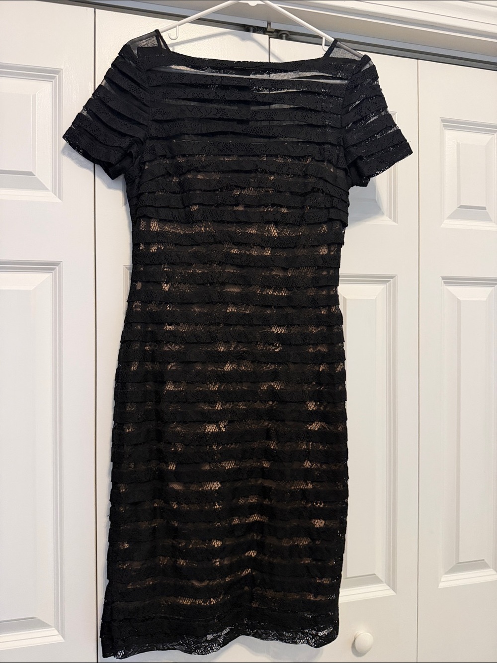 Black Lace Cocktail Dress